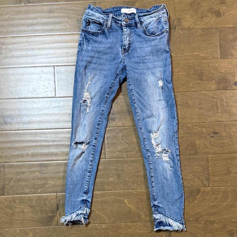KanCan Light Blue Distressed Skinny Jeans